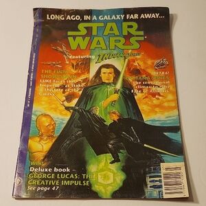 VtgDark Horse Comics Star Wars Magazine Issue #6 (March 1993) - READ